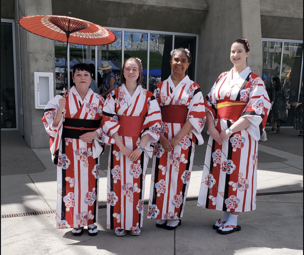 Spokane Bon Odori Dancers.